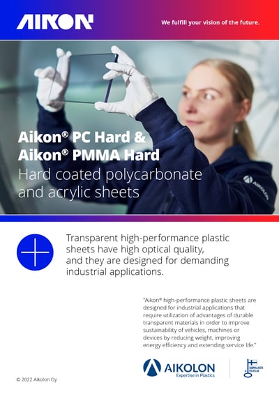 Product brochure cover